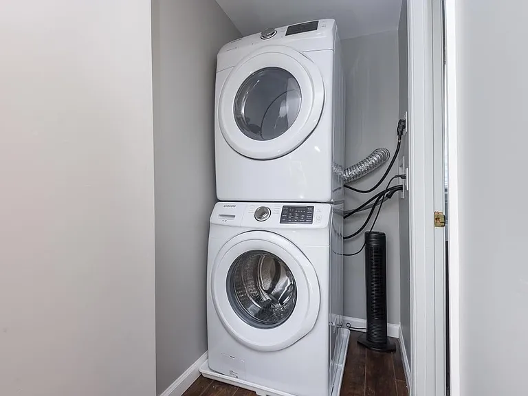 Laundry in unit