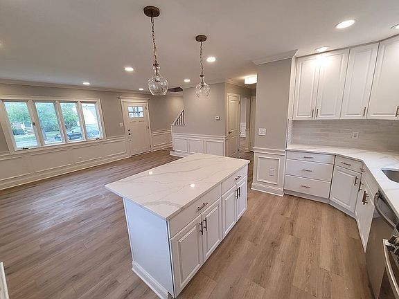 Kitchen and living area