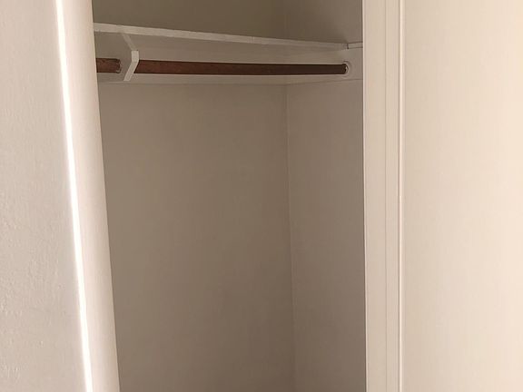 Entry hall closet.