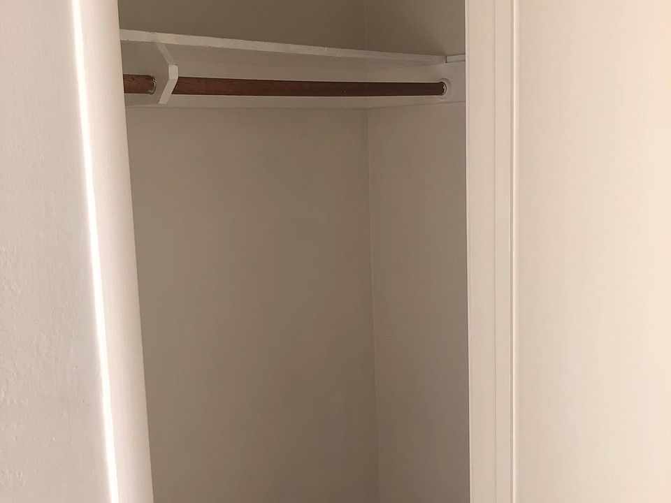 Entry hall closet.