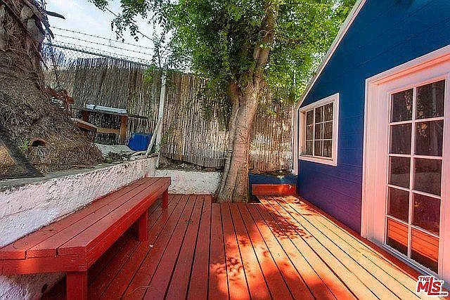 Private Patio for Unit 3