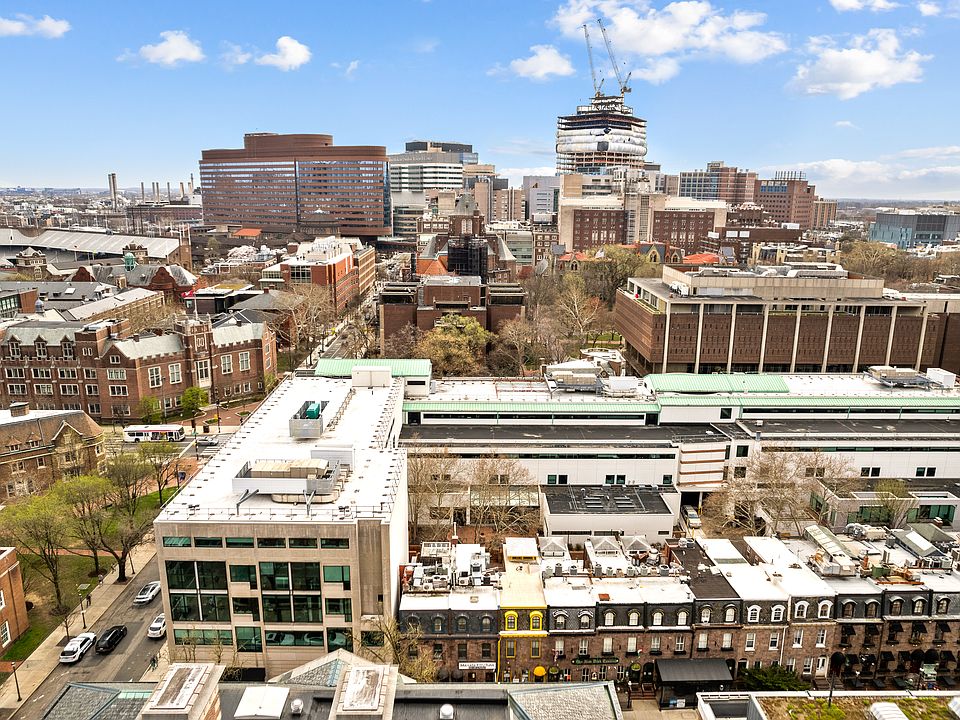 Arial View of 3404 Sansom Street