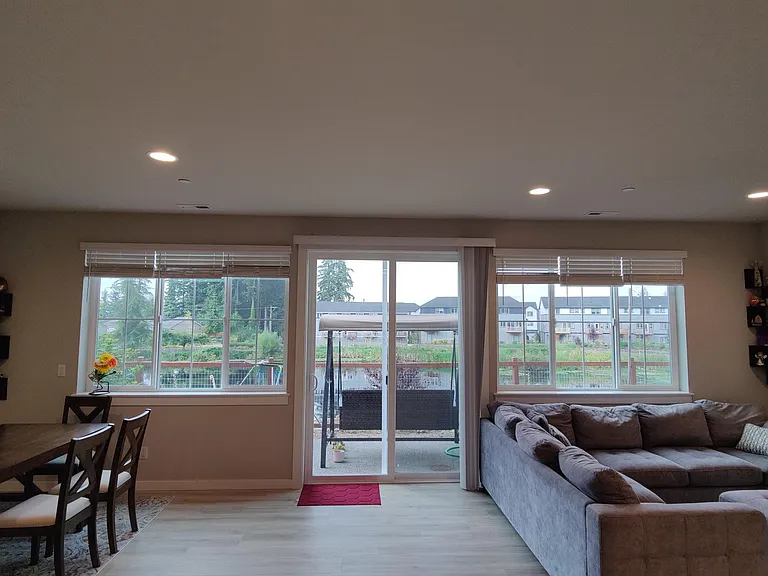 Awesome Pond view from Kitchen island