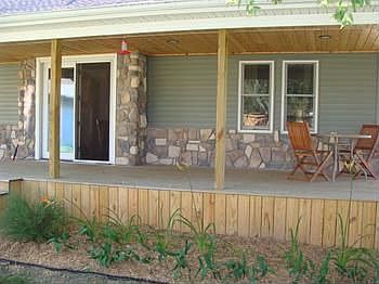 another view of the side covered porch
