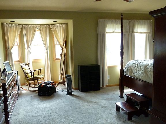 Large master bedroom with bath