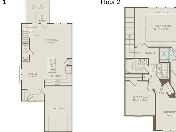 Floor Plan Level 1 Level 2