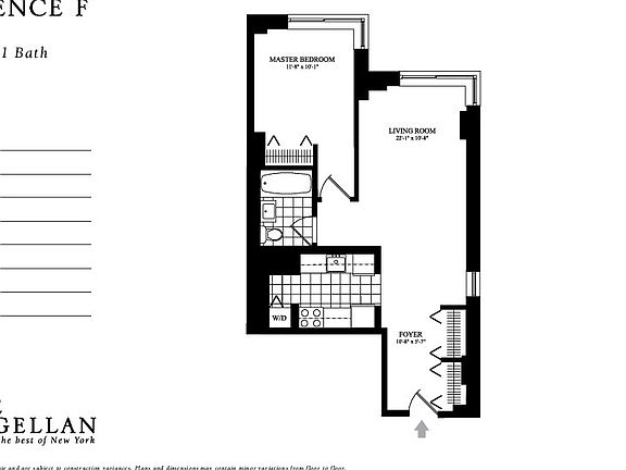2nd image of 35 W 33rd St APT 18F