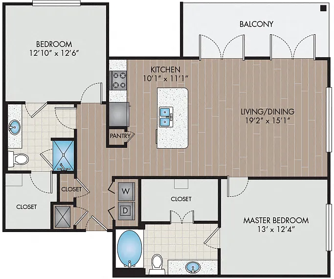 Floor plan 22F4
