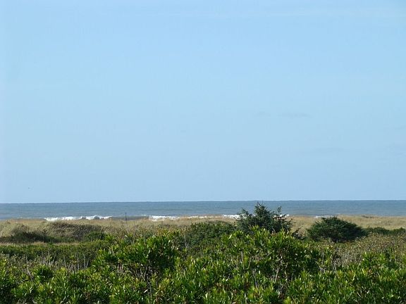 Close-up view of the Ocean.