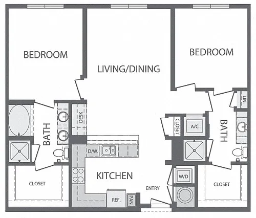 Floor plan K