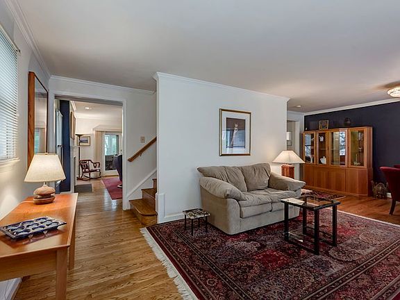 Living Room with Hardwood Floors