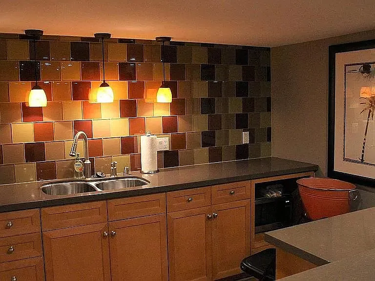 Recreation room off pool.