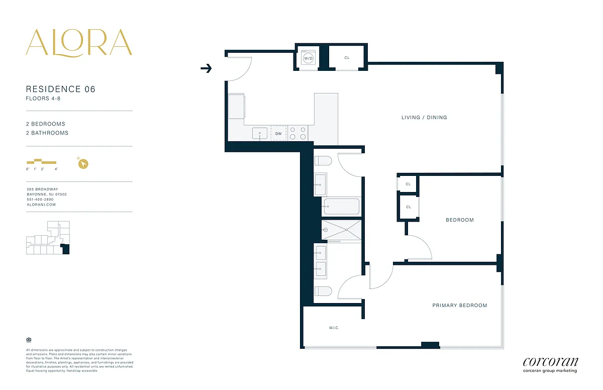 Floor plan 2B06