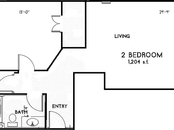 Elm - 1204 2 Bedroom