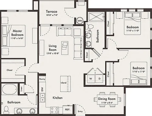 Floor plan Primrose
