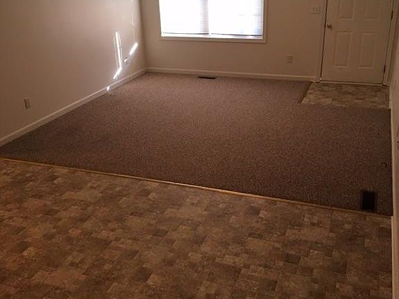 View from kitchen looking back into living room.