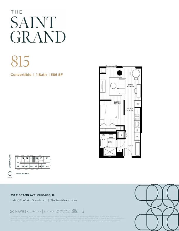 Floor plan 815