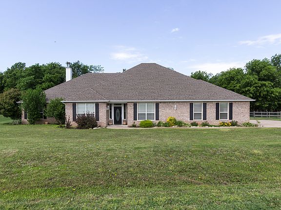 Full view of front...One acre+...partially fenced....