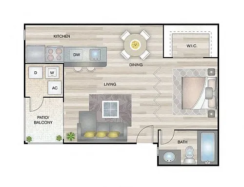 Floor plan Studio