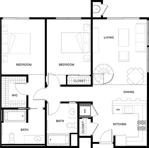Floor plan 2C