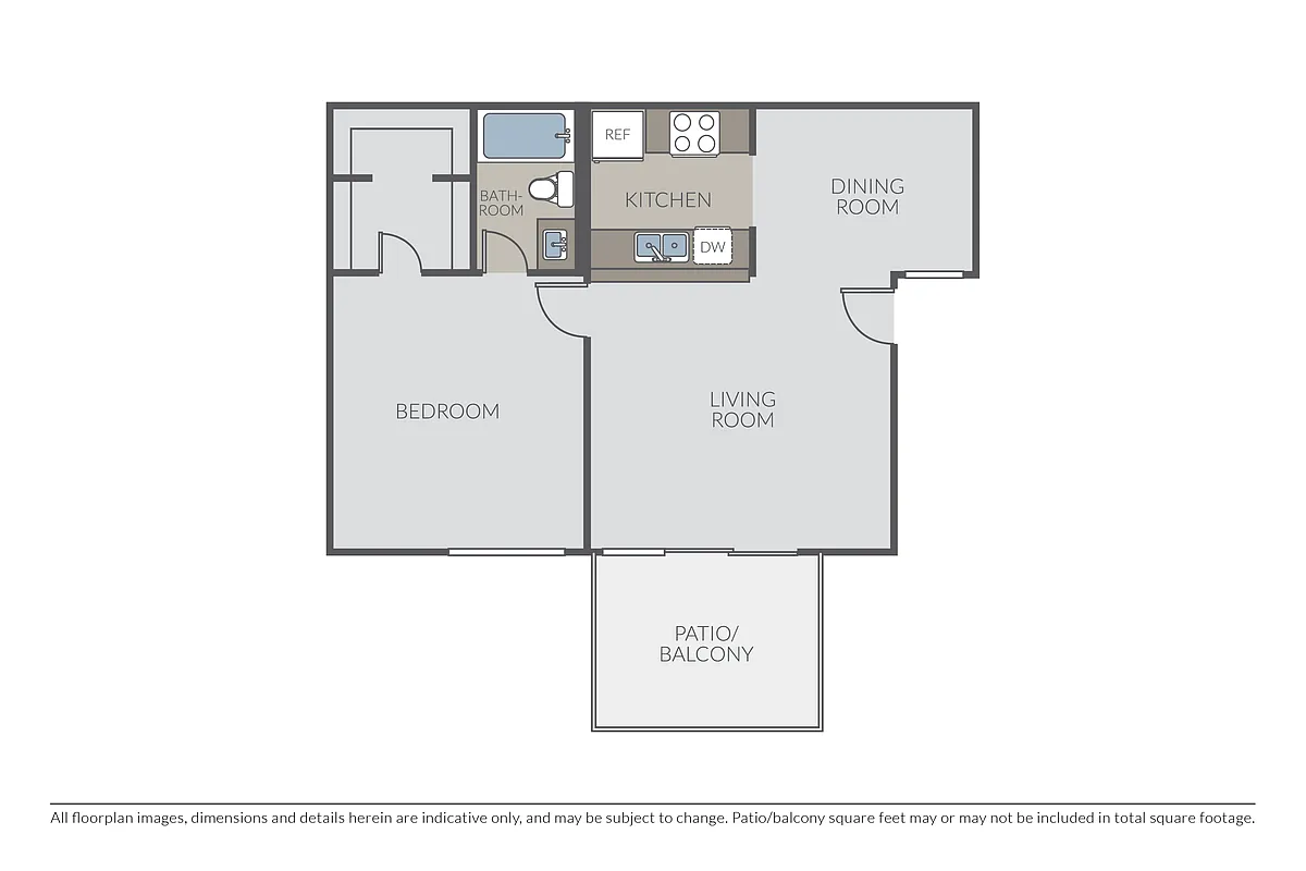 Floor plan Plan 1A