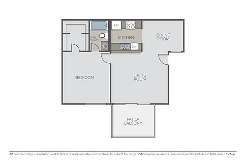 Floor plan Plan 1A