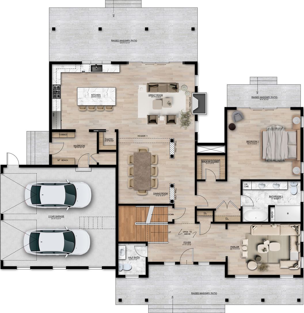 First Floor - Floor Plan