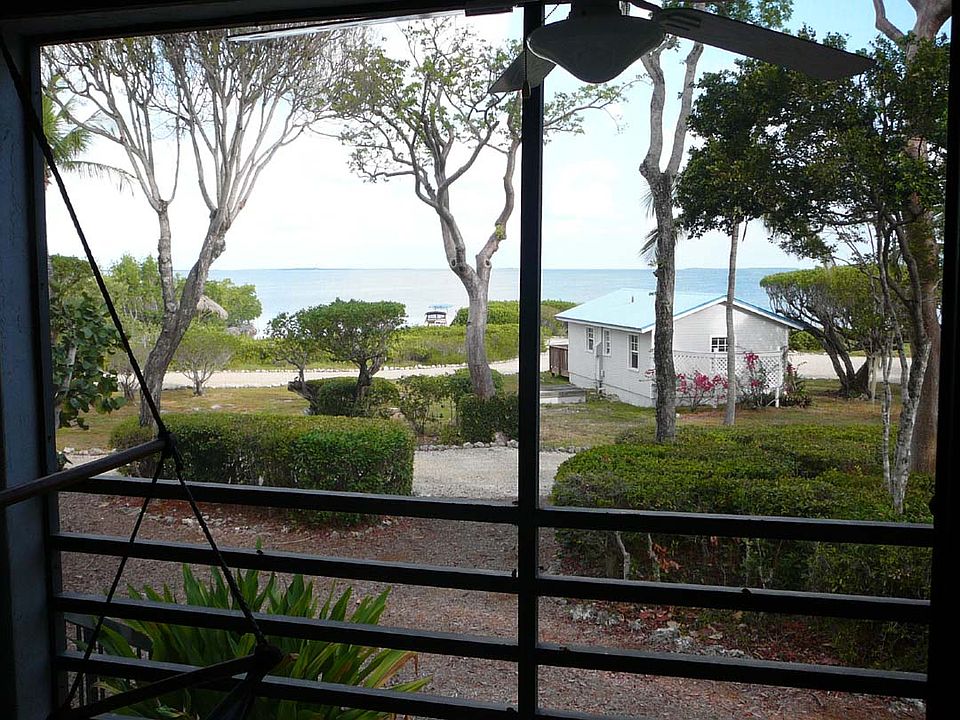 view from porch to bay