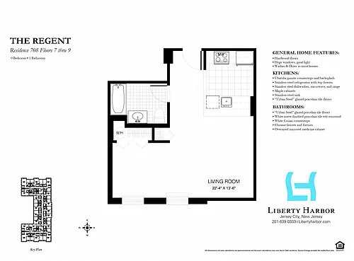Floor plan 30 REGENT-STUDIO PLAN O