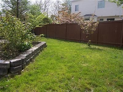 Large backyard