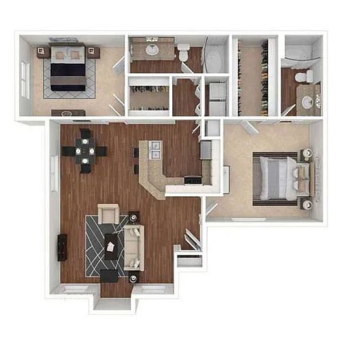 Floor plan B3