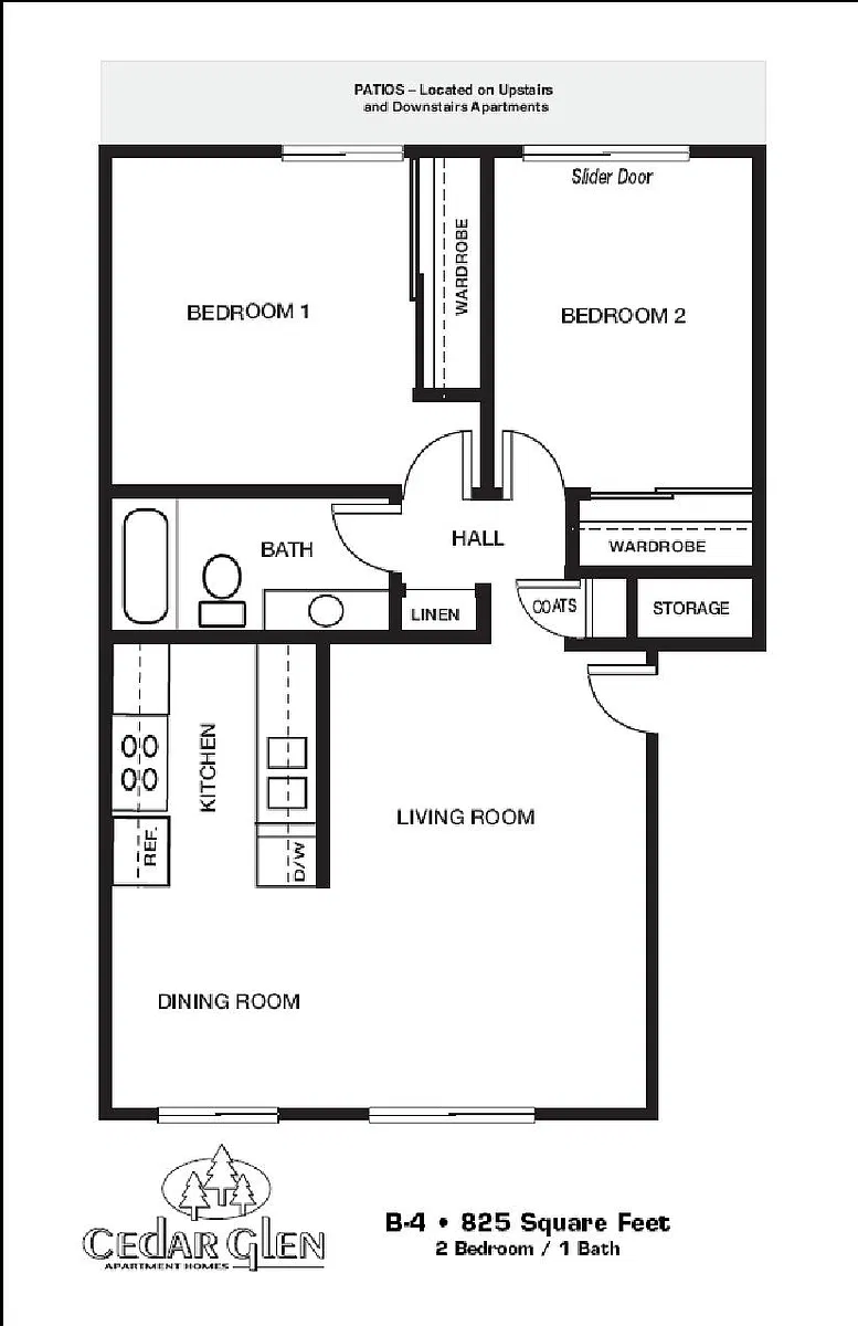 Floor plan B4