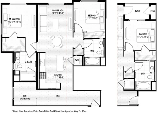 Floor plan B8