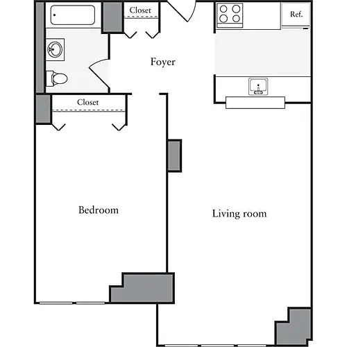 Building Photo - 505 W 54th St #623