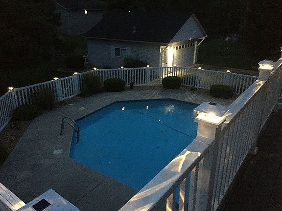 Looking down at walk out