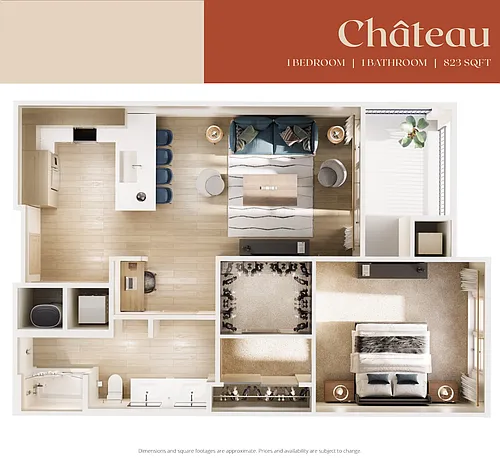 Floor plan Chateau