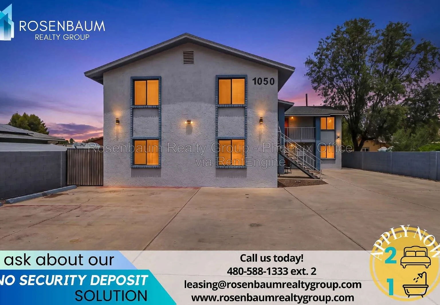 2 bed, 1.0 bath, 850 sqft, $1,099 — Photo 1