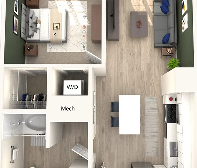 1 bed 1 bath 1 bed 1 bath