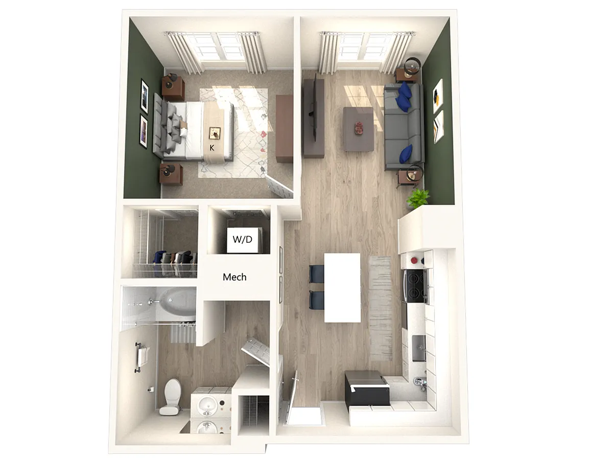 Floor plan A1