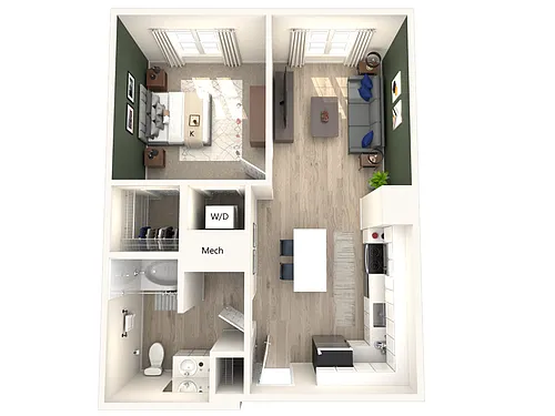 Floor plan A1