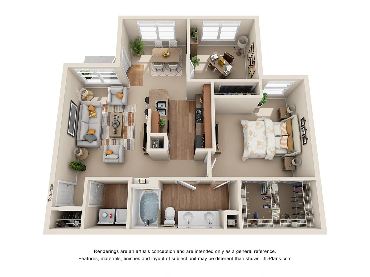 Floor plan The Llano