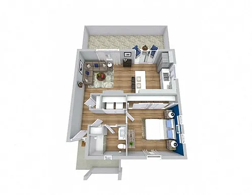 Floor plan The Alcove