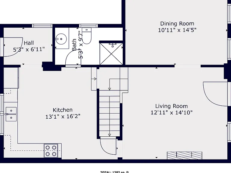1st floor layout