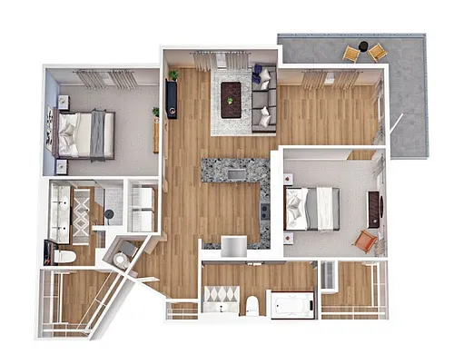 Floor plan B2