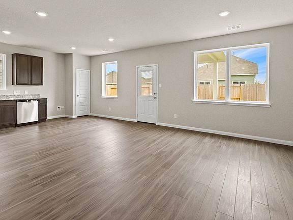 Family Room, Dining Area, and Kitchen