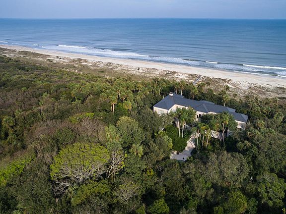 Oceanfront Aerial Towards Ocean
