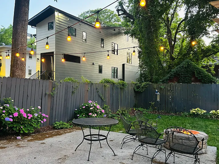 Access to a fenced in back yard