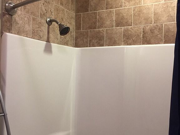 Basement shower