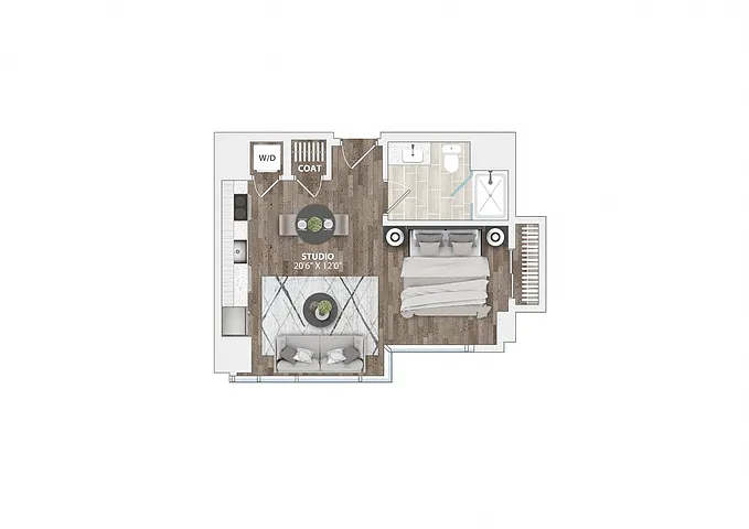 Floor plan S2A