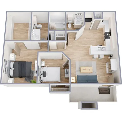Floor plan B2